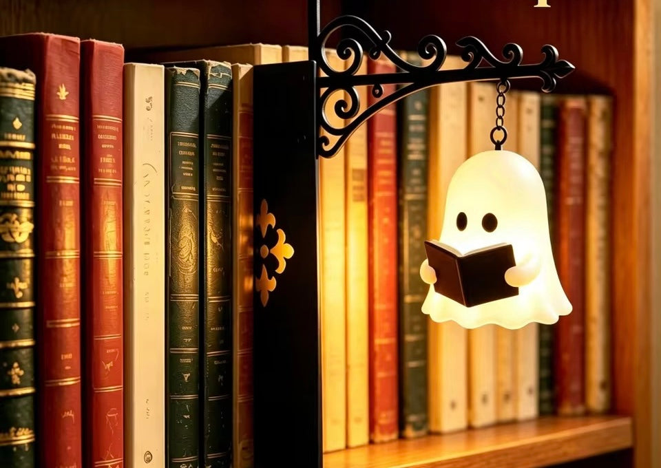 Ghost Bookshelf Lantern